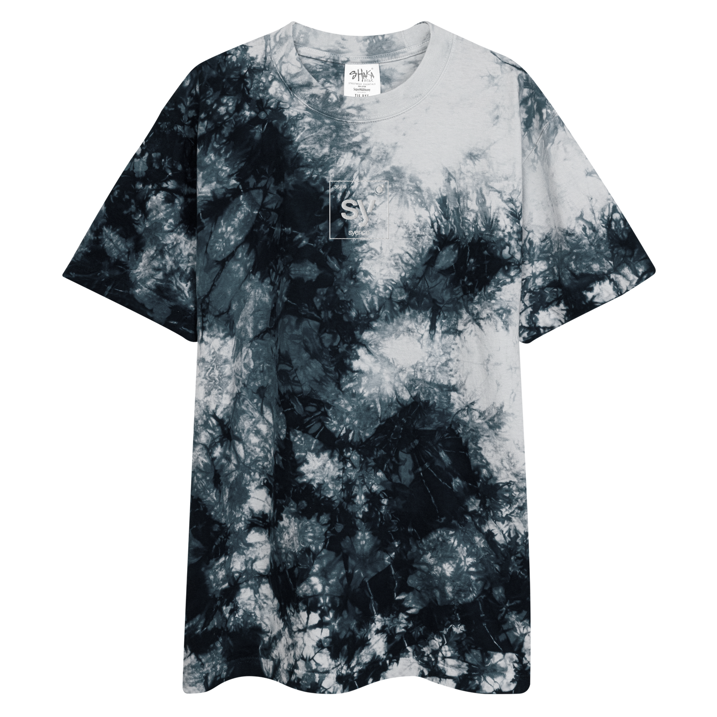 oversized tie-dye