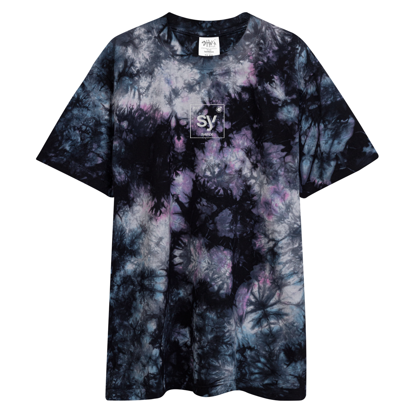 oversized tie-dye