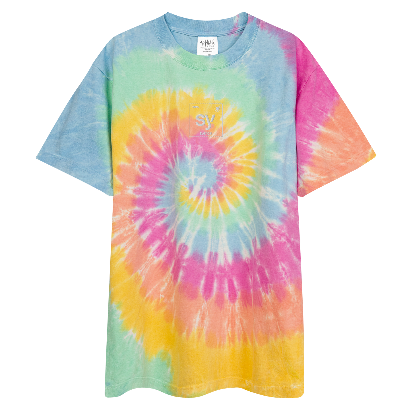 oversized tie-dye